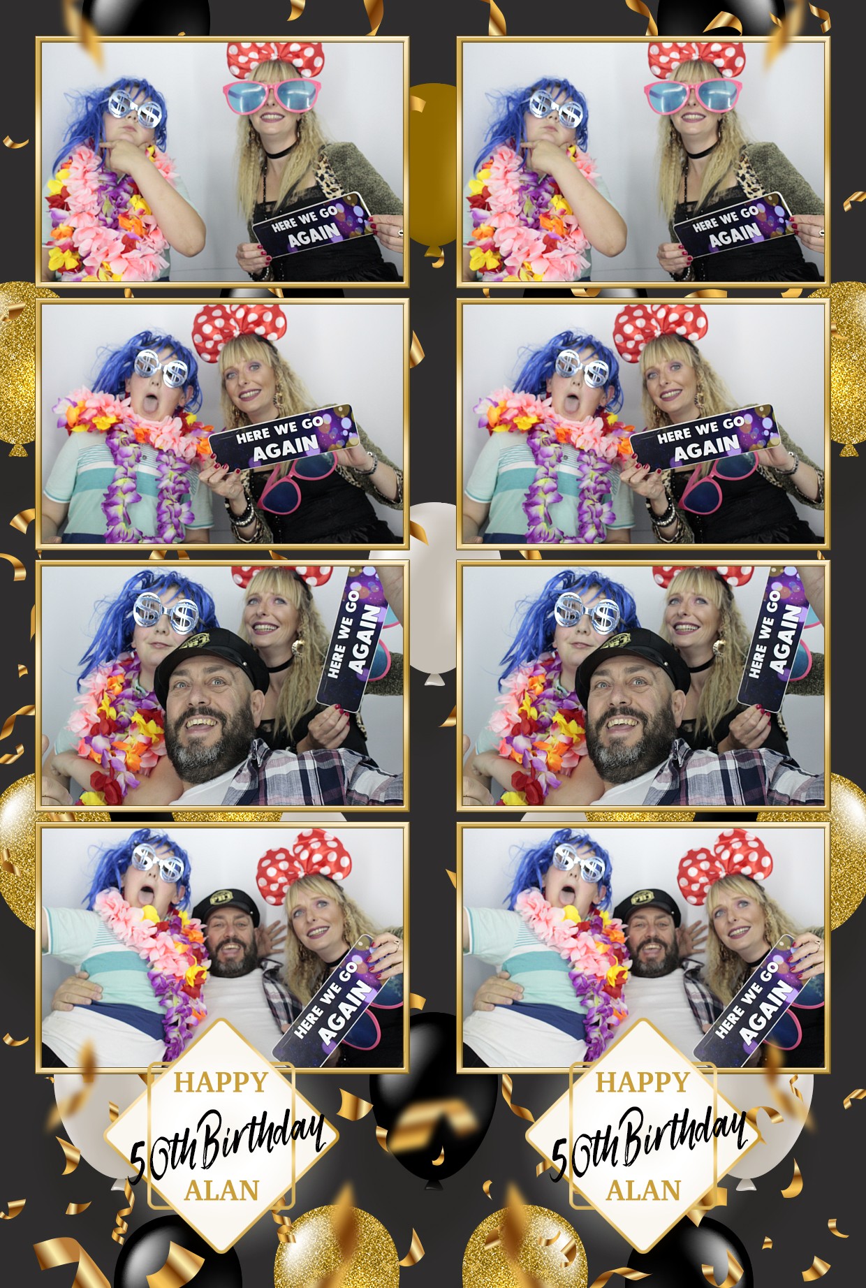 Alan's 50th Birthday  | View more photos from the event at gallery.myphotoboothexperience.co.uk/u/MyPhotoBoothExperienceLtd/Alans-50th-Birthday